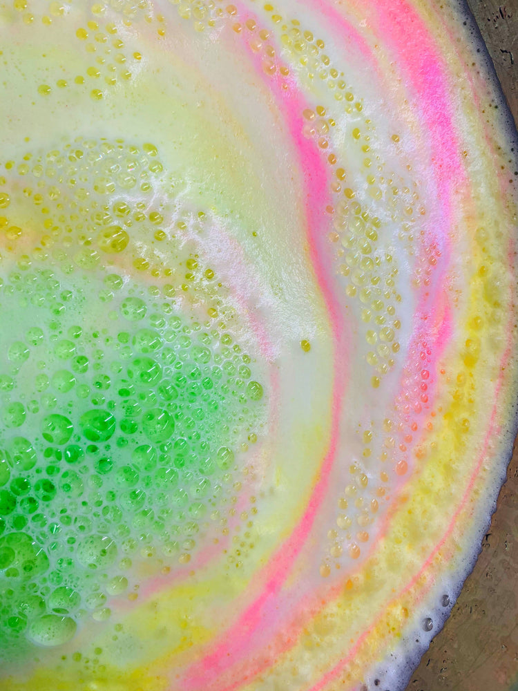 Feeling Smitten Rainbow Citrus Bath Bomb
