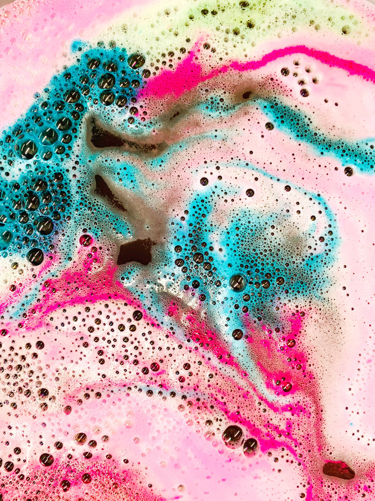 Feeling Smitten Rainbow Strawberry Bath Bomb