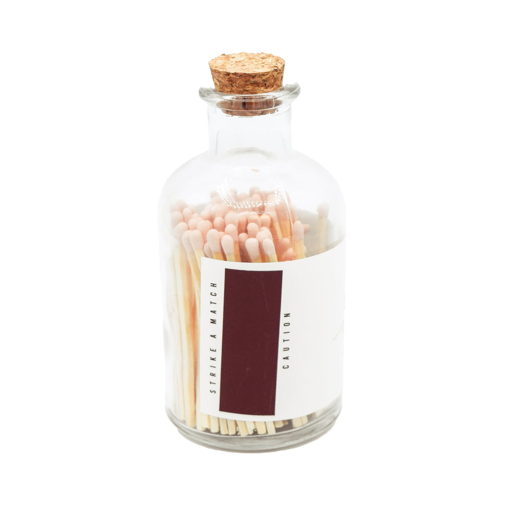 
            
                Load image into Gallery viewer, Sweet Water Decor Blush Safety Matches - Medium Apothecary Jar
            
        