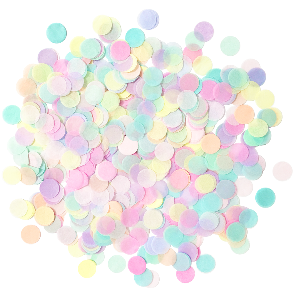 
            
                Load image into Gallery viewer, Paperboy Pastel Rainbow Confetti
            
        