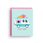 Stay Cool Ice Cream Truck Card
