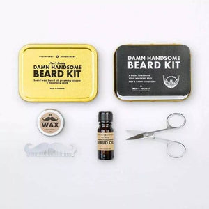 
            
                Load image into Gallery viewer, Men&amp;#39;s Society Damn Handsome Beard Grooming Kit
            
        
