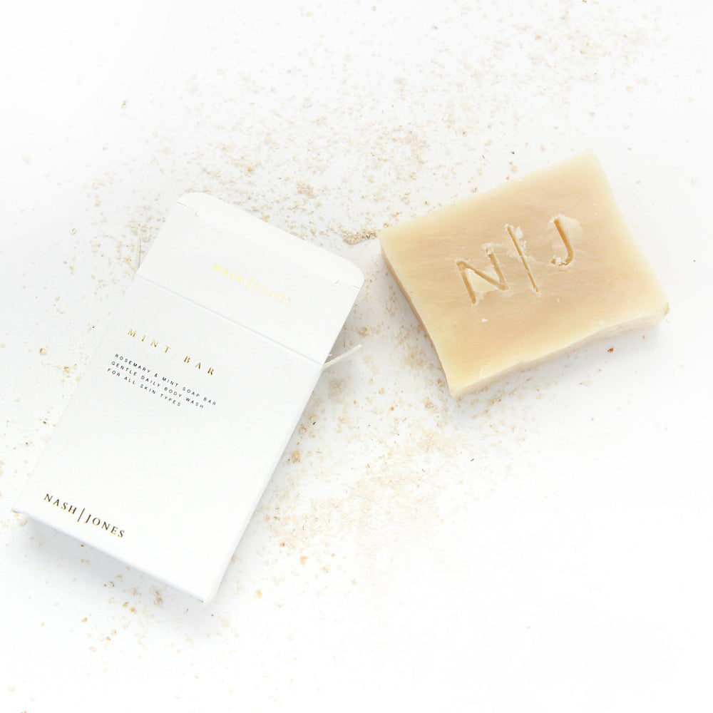 Nash and Jones Rosemary Mint Cleansing Bar