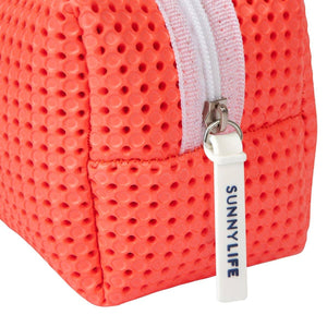 
            
                Load image into Gallery viewer, Sunnylife Refresh Cosmetic Bag Neon Coral
            
        