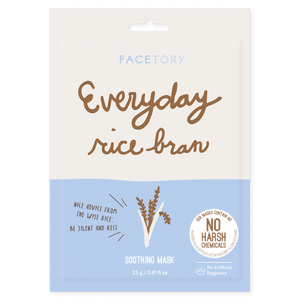 FaceTory Everyday, Rice Bran Soothing Mask