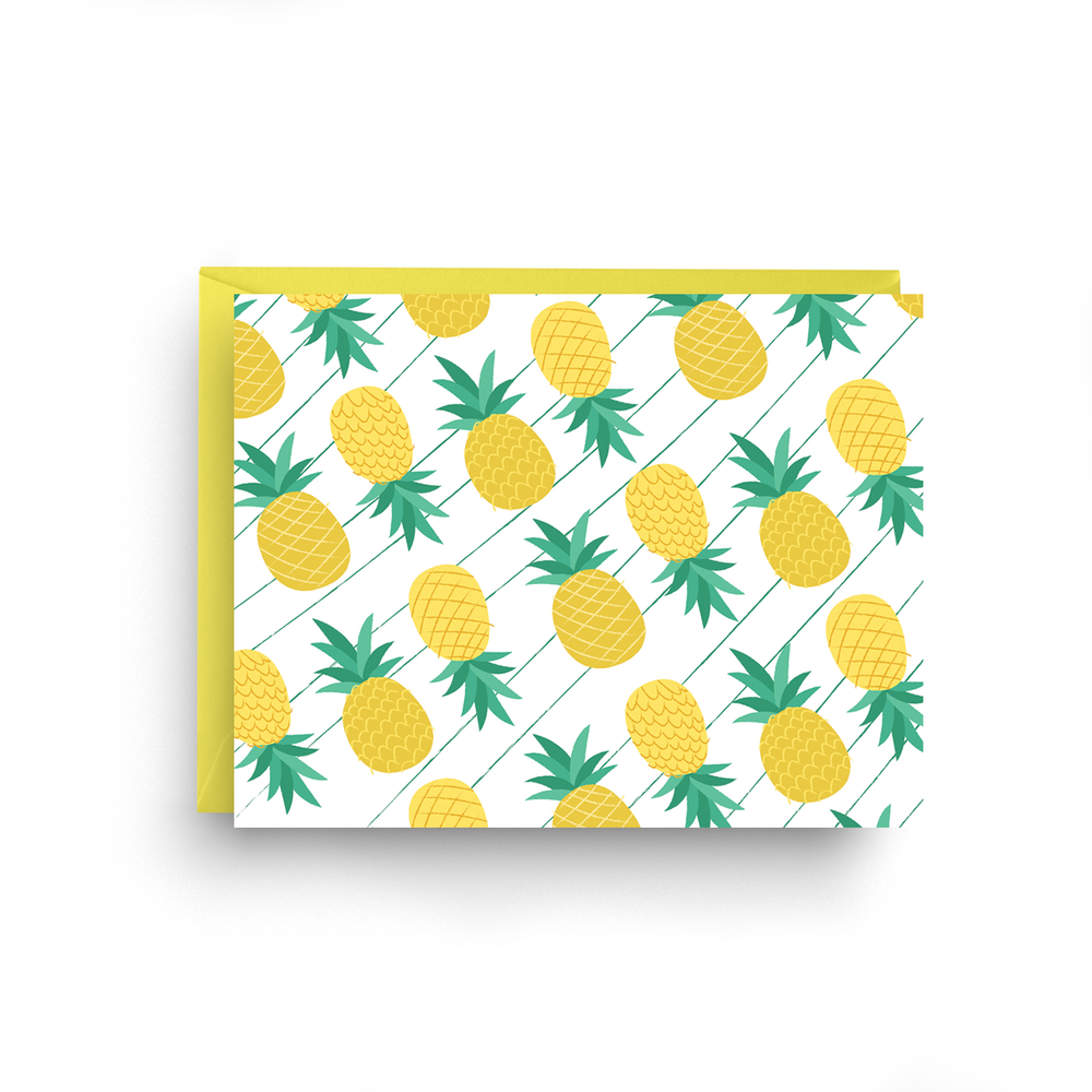 Pineapples Card