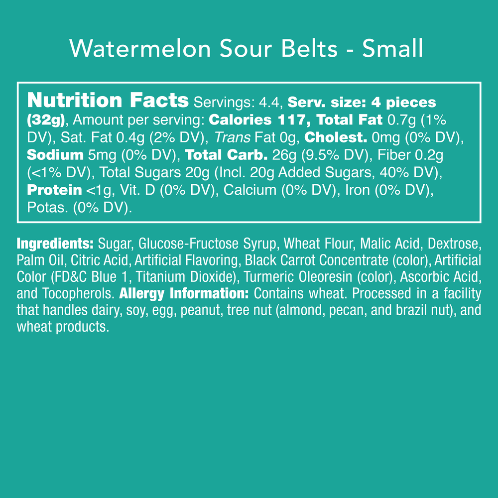 
            
                Load image into Gallery viewer, Candy Club Watermelon Sour Belts
            
        